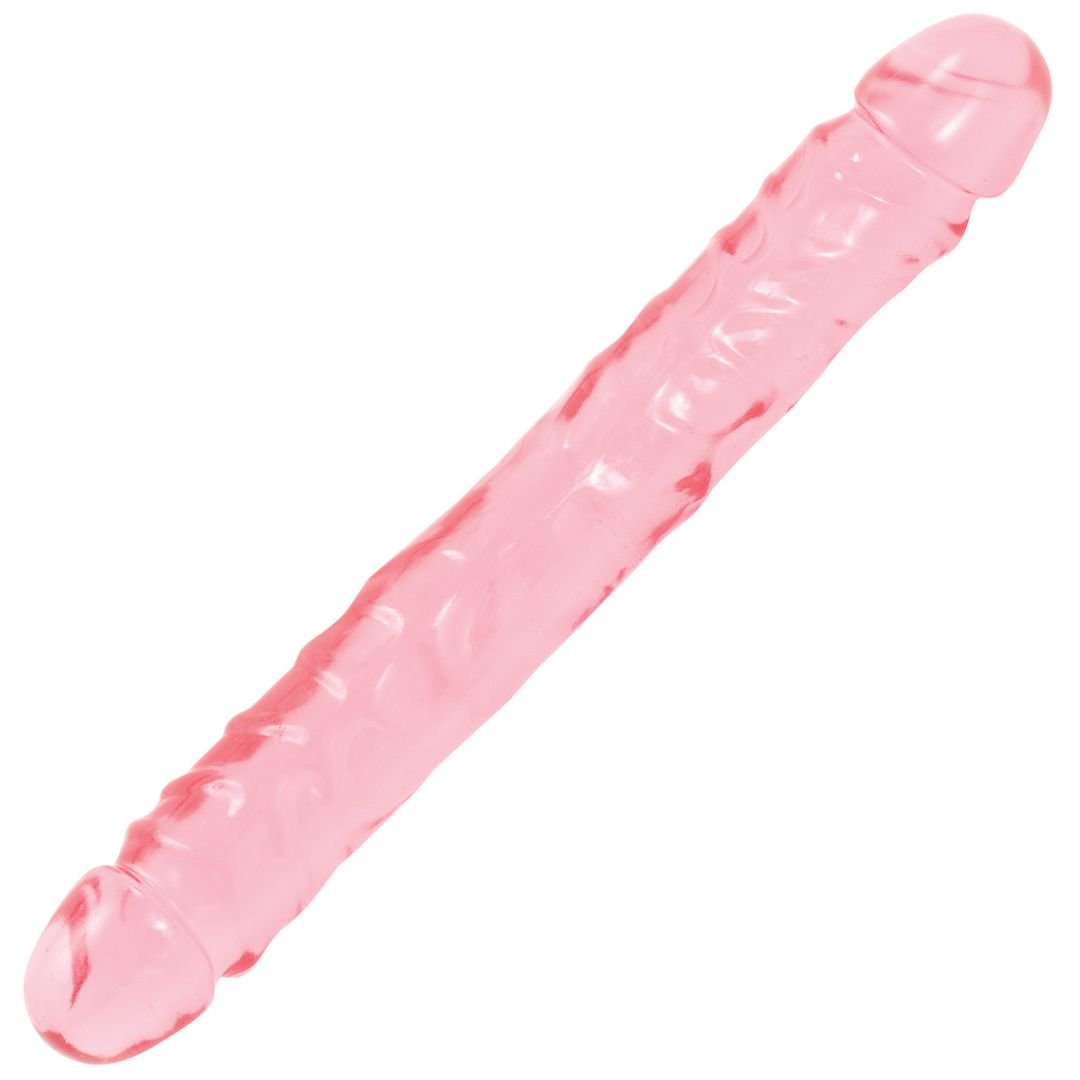 Doc Johnson Jr. Double Dong - Dobbeltdildo - 30 cm - Lyserød