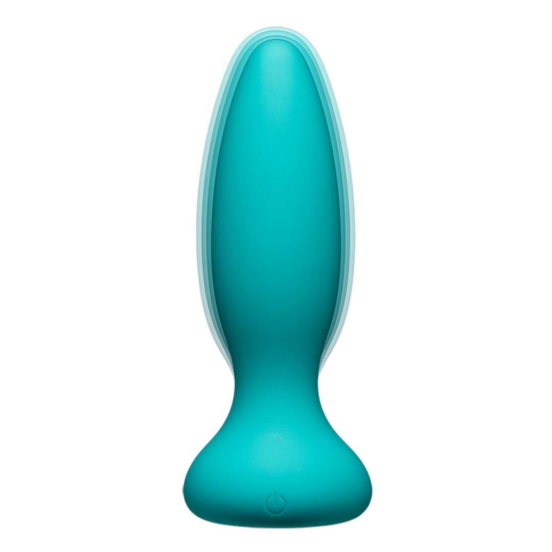 Doc Johnson Vibe - Advanced Siliconebuttplug med fjernbetjening - grøn