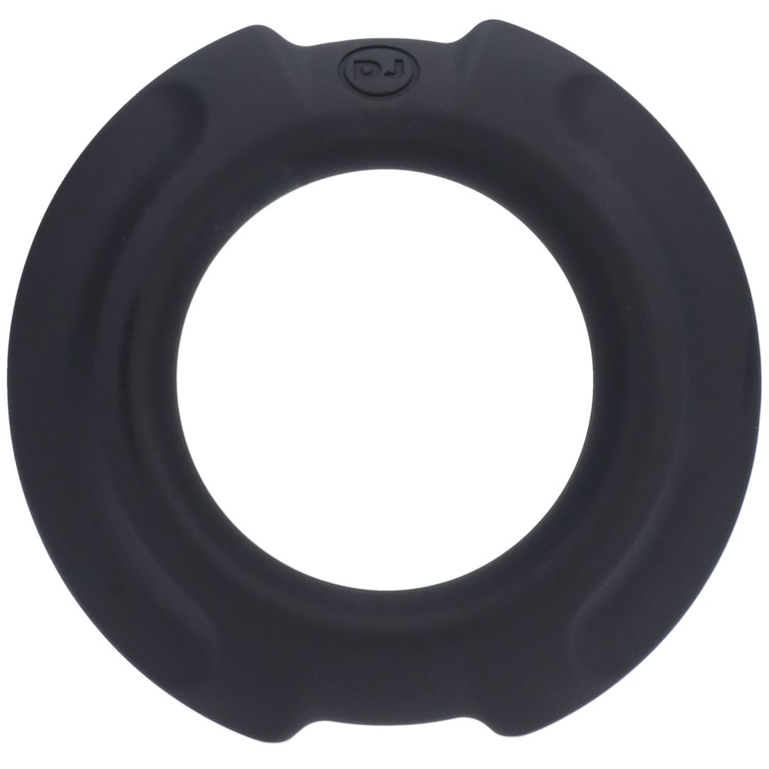 Doc Johnson Flexisteel - Cockring con Nucleo in Metallo - 35 mm