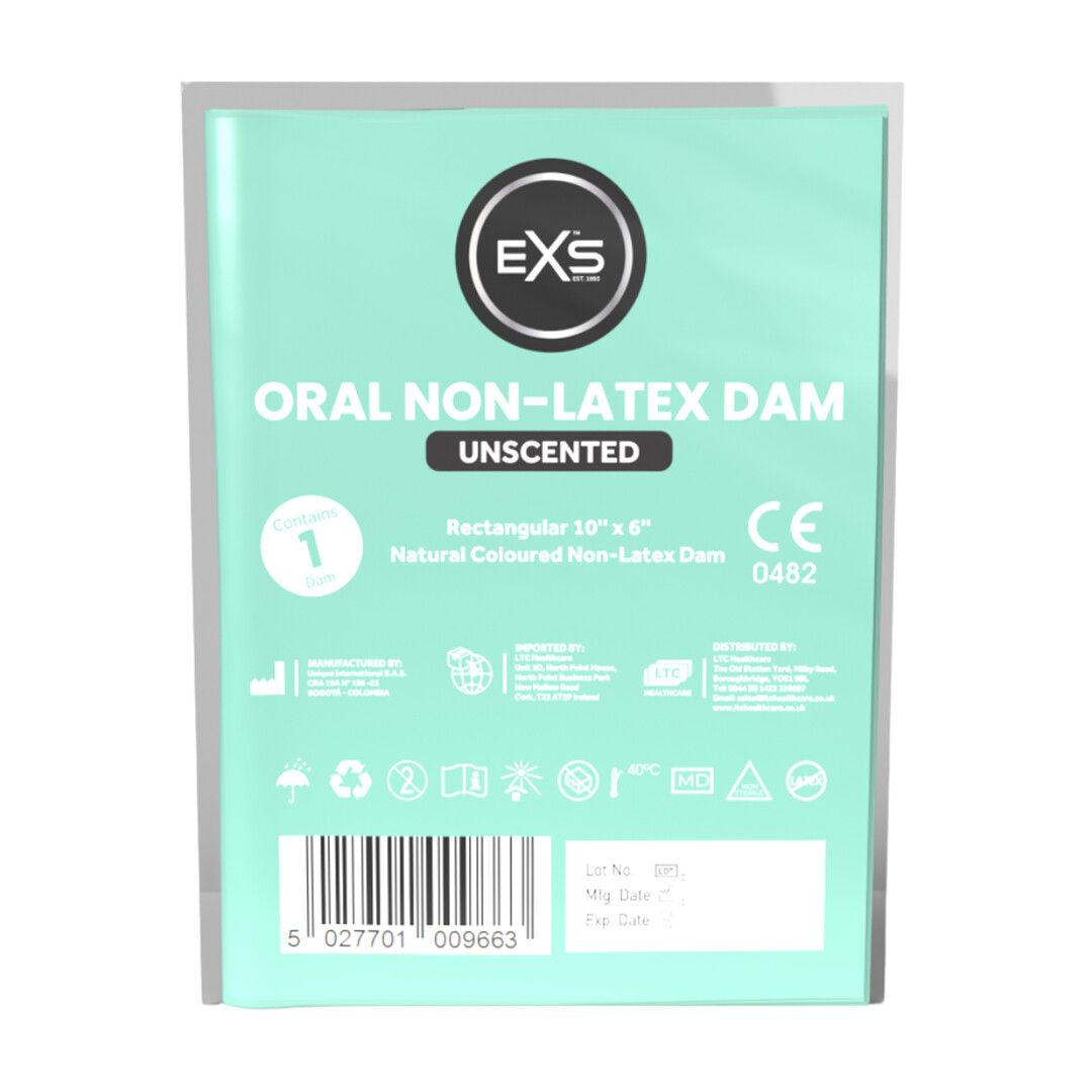 EXS Oral Dam - Non-latex - 1 Piece