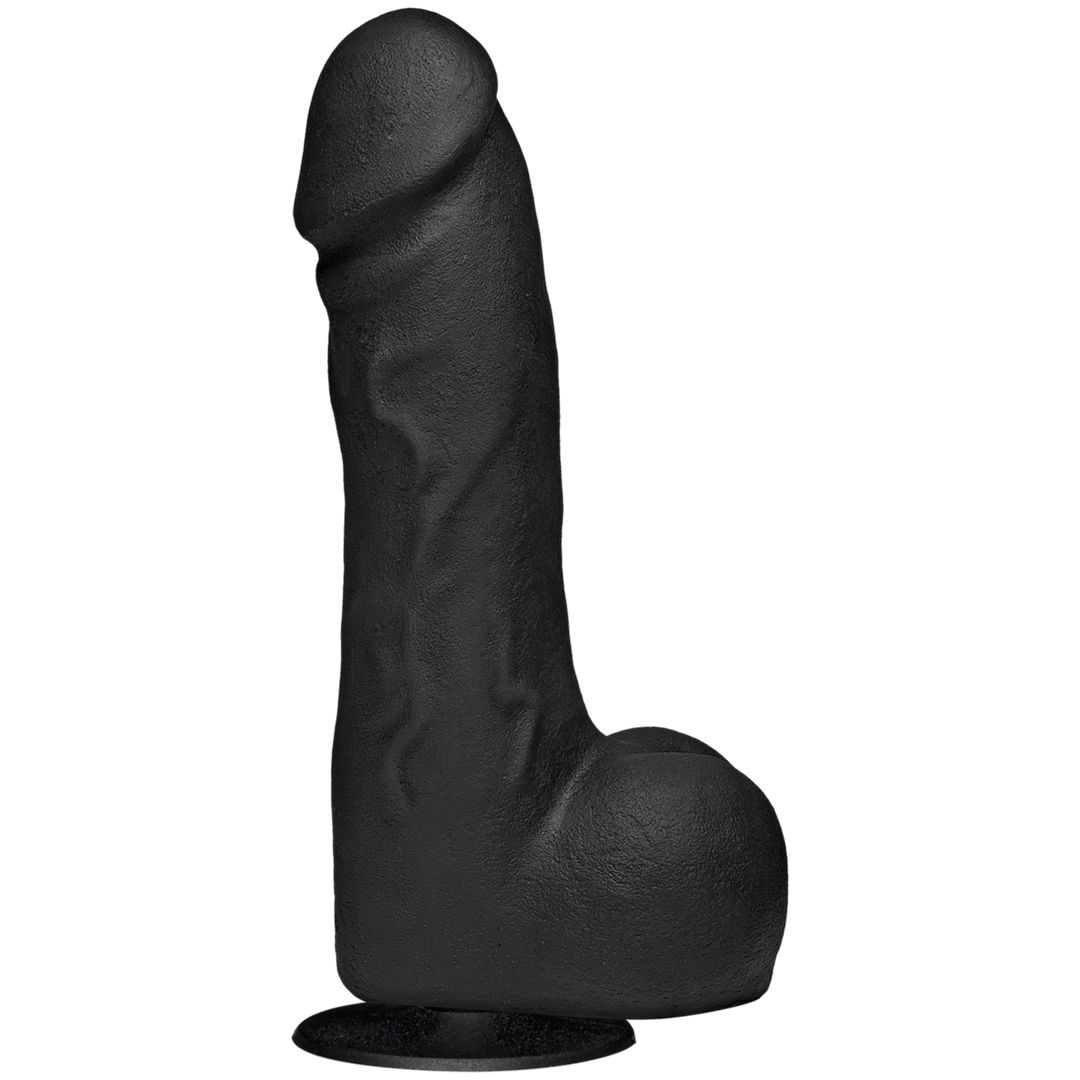 Doc Johnson The Perfect Cock - 19 cm - Sort