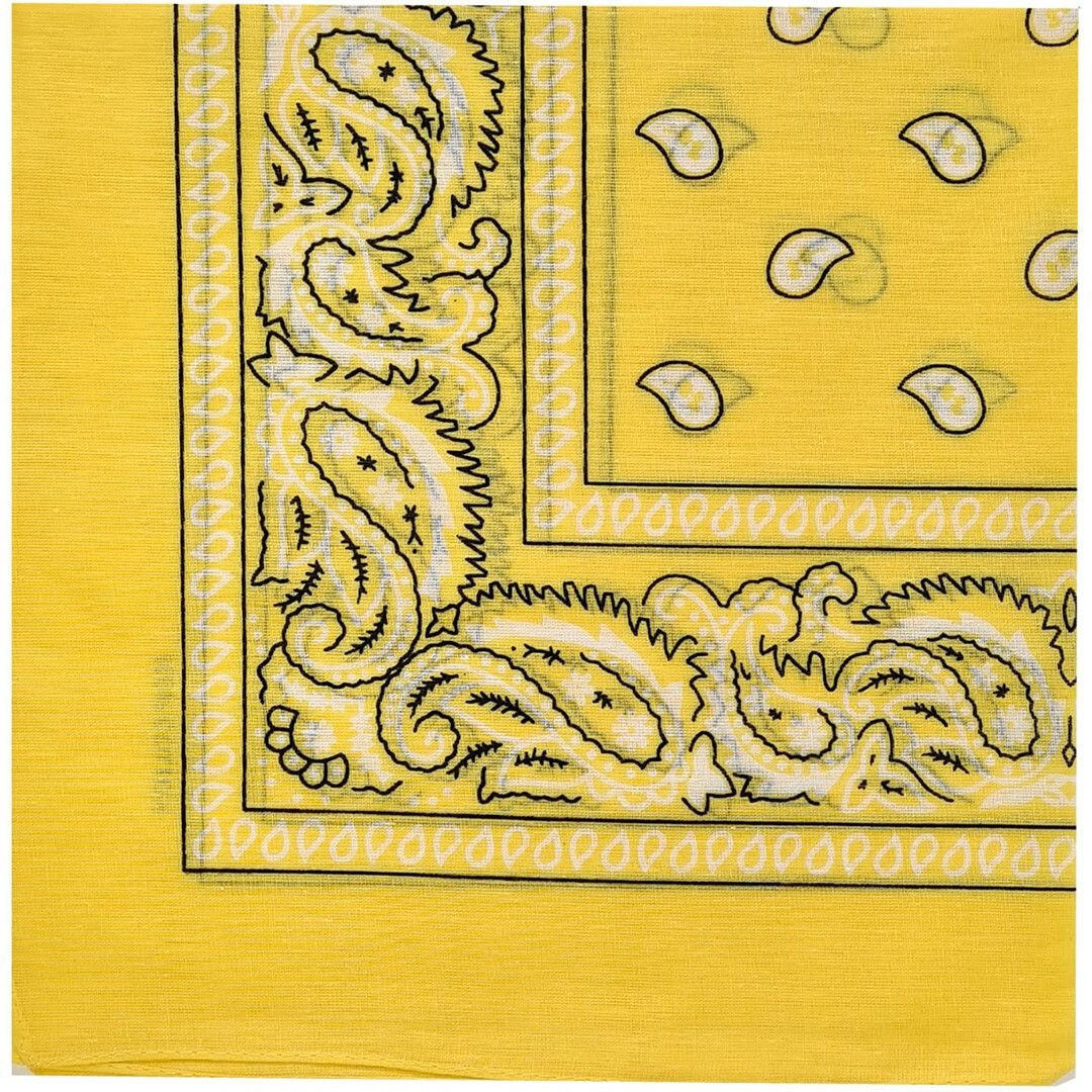 Prowler Red Hanky - Yellow