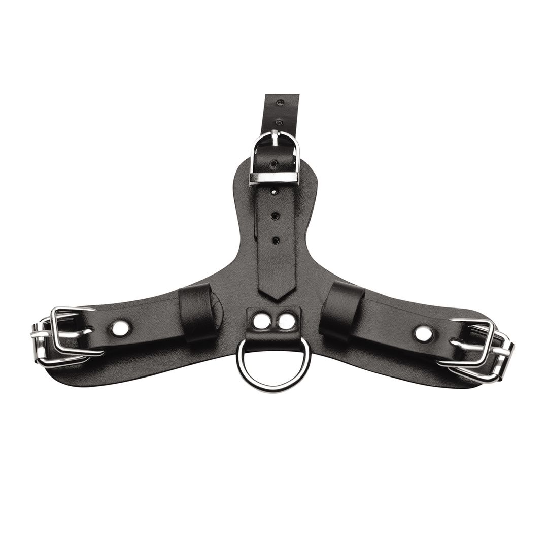XR Brands Pup - Puppy Play Maske med åndbar Ballgag