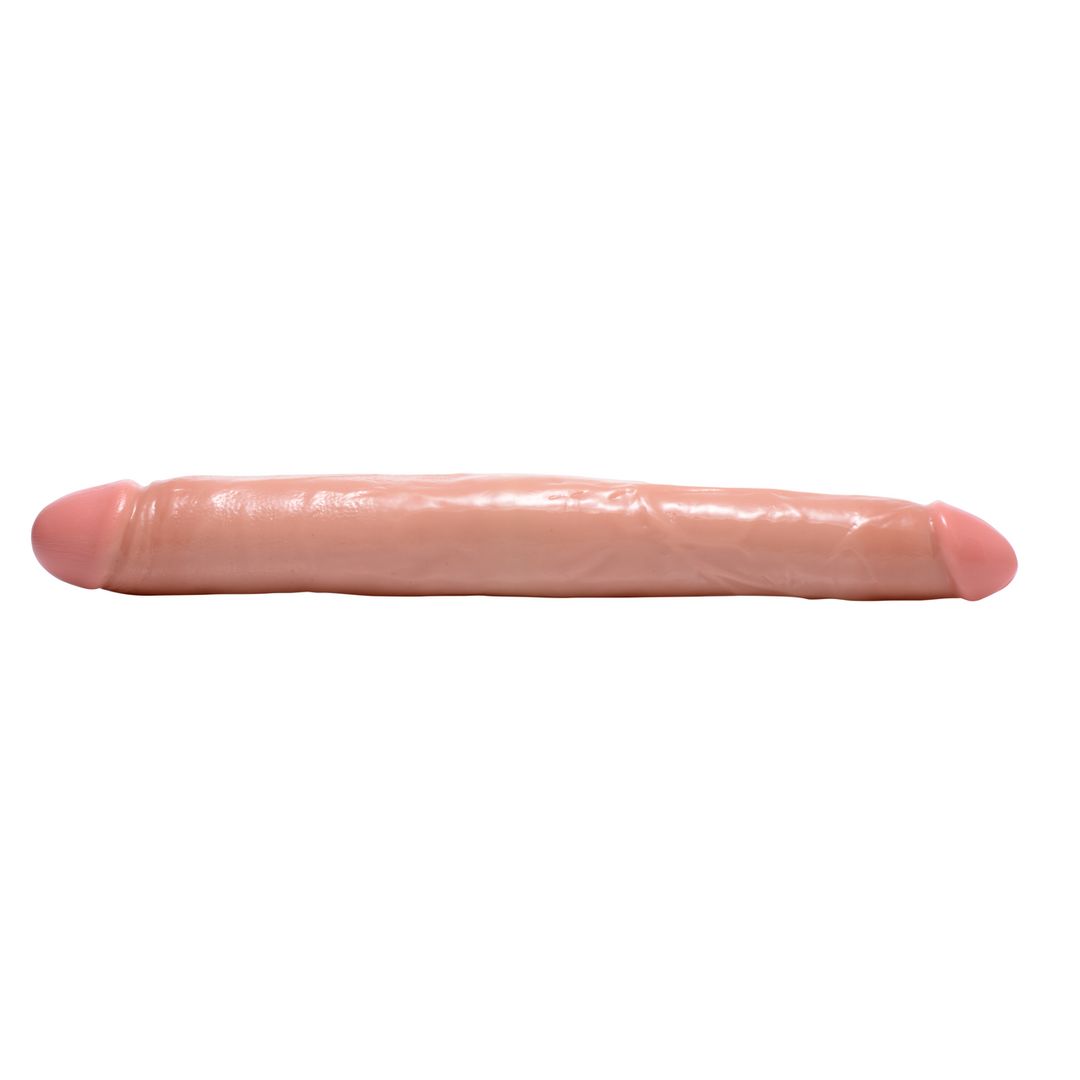 XR Brands Realistic Double Dildo - 44.5 cm - Flesh