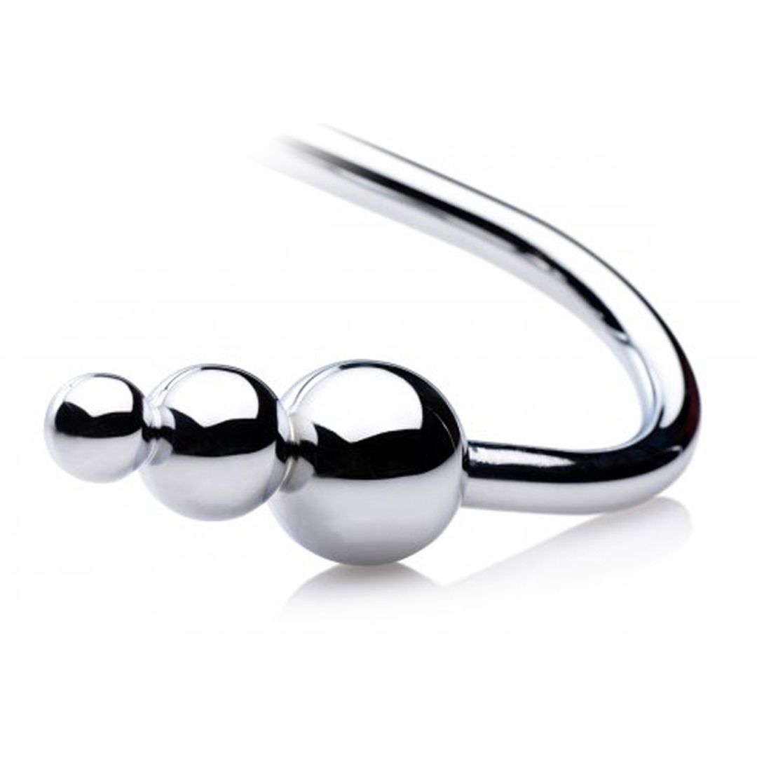 XR Brands Meat Hook - Analkrok med pärlor