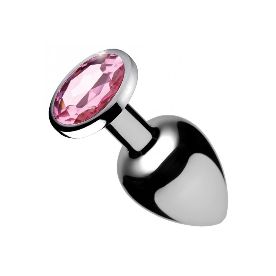 XR Brands Pink Gem - Korek analny - Small