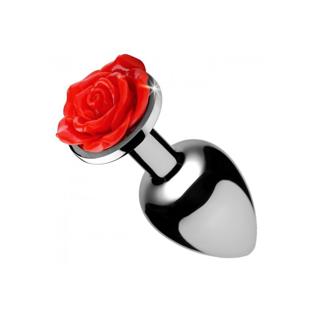 XR Brands Red Rose - Korek analny - Small