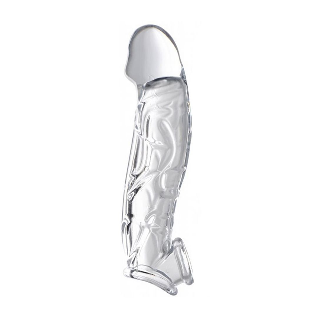XR Brands Transparent penis sleeve - 5 cm