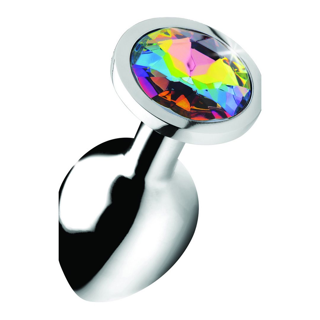 XR Brands Rainbow Prism - Butt Plug - Medium