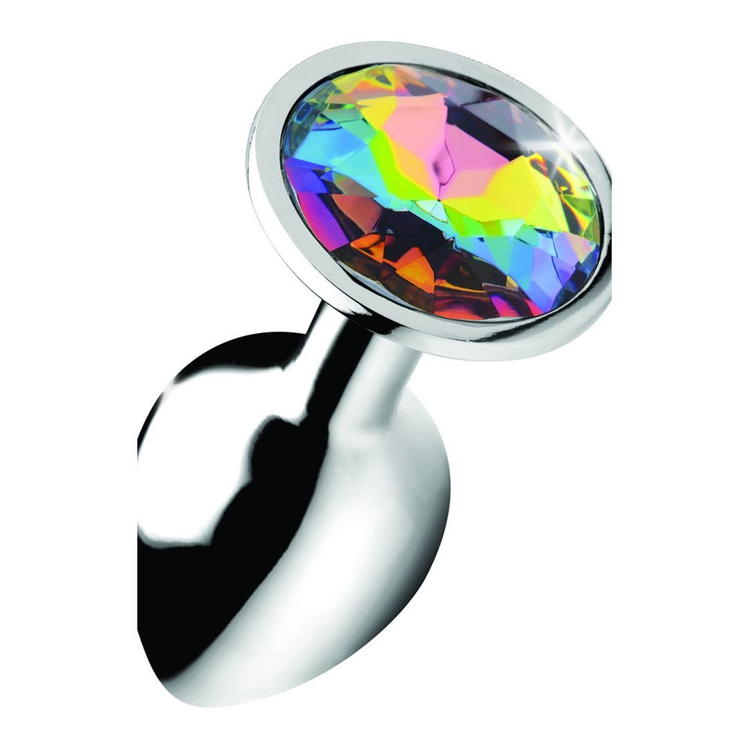 XR Brands Rainbow Prism - Butt Plug - Small