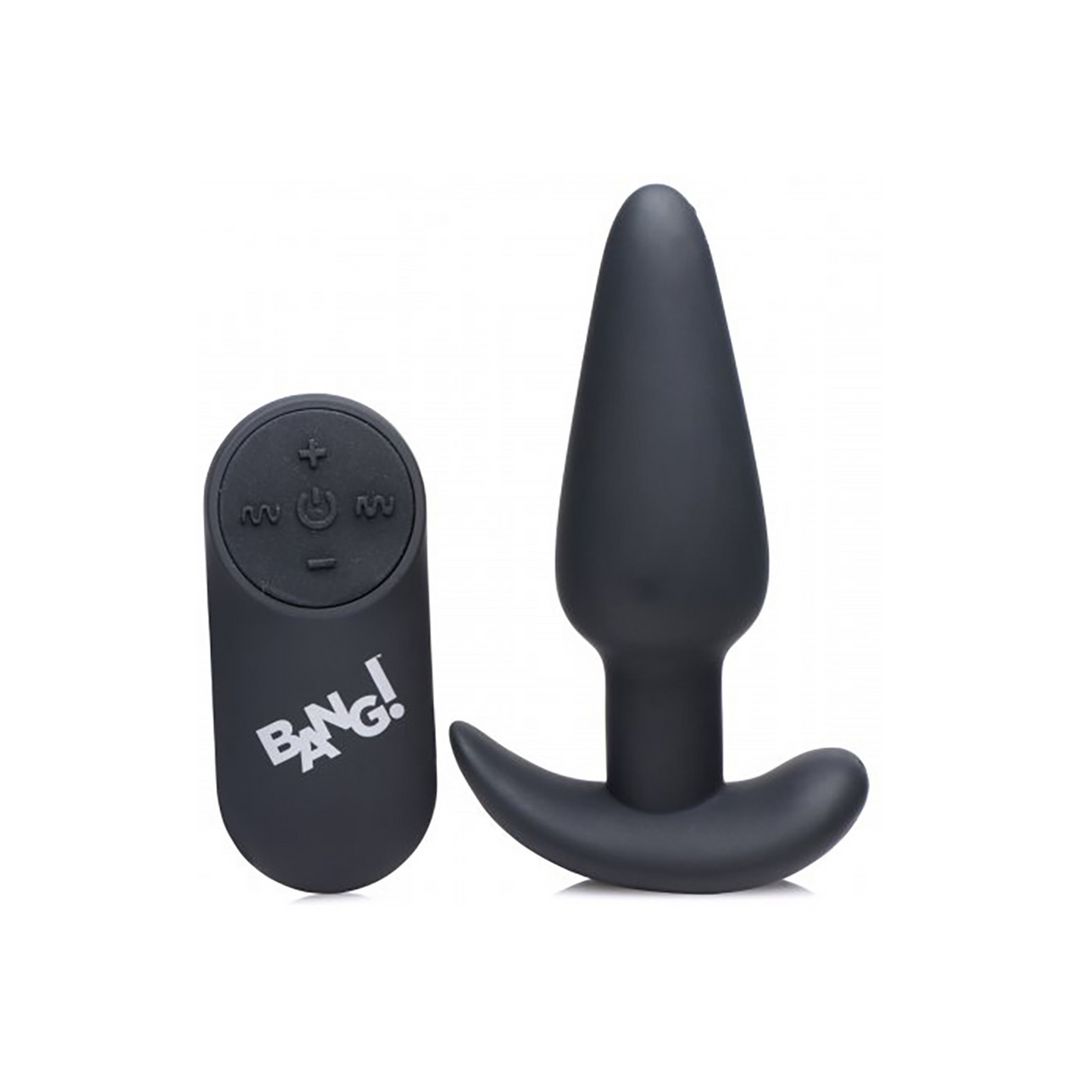 XR Brands Plug anal vibrant en silicone avec télécommande