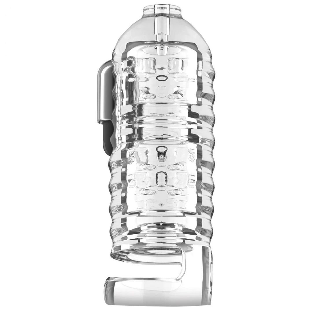 XR Brands Milker Masturbador em TPE com Ball Strap - Transparente