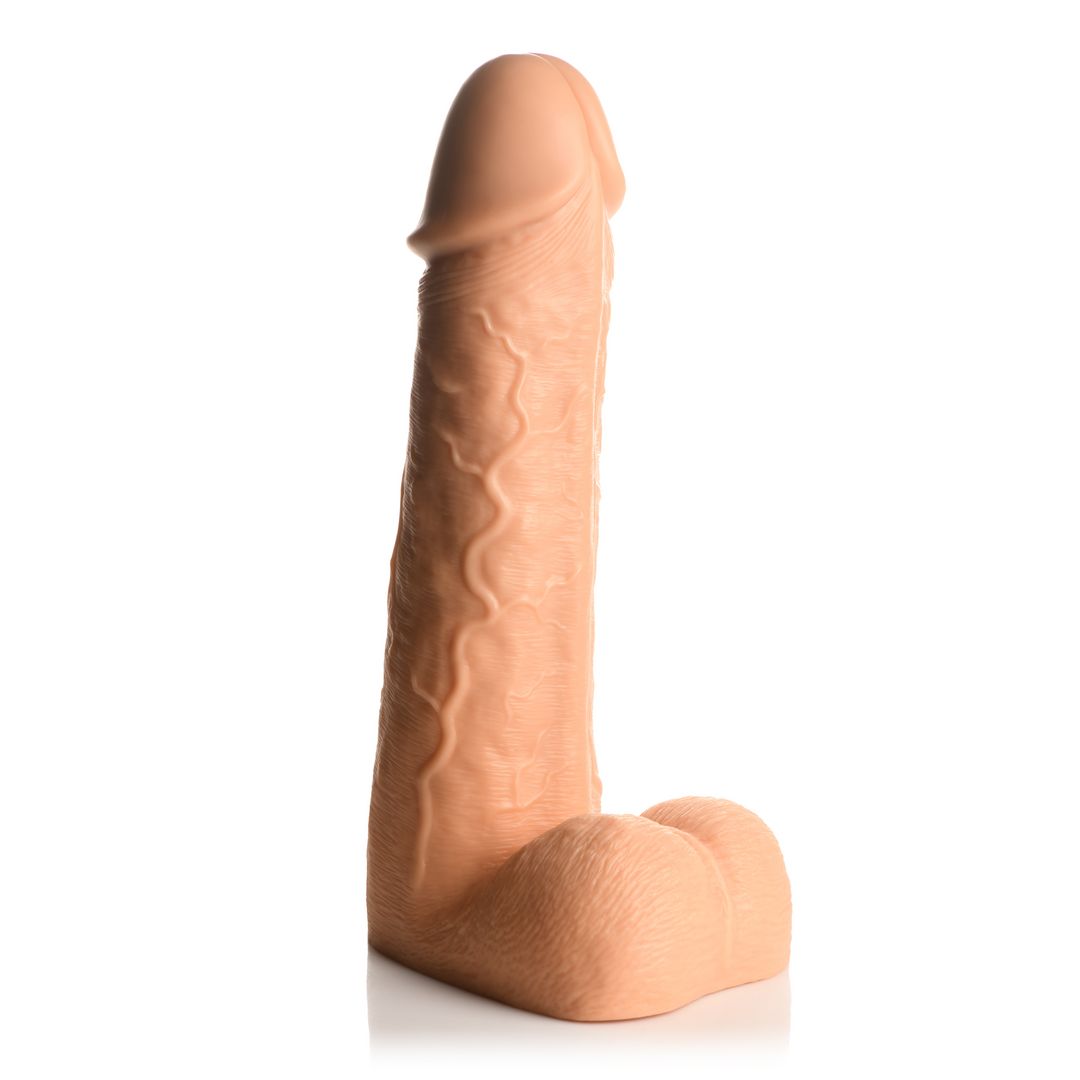 XR Brands Moby Super Dildo - 60 cm - Lys