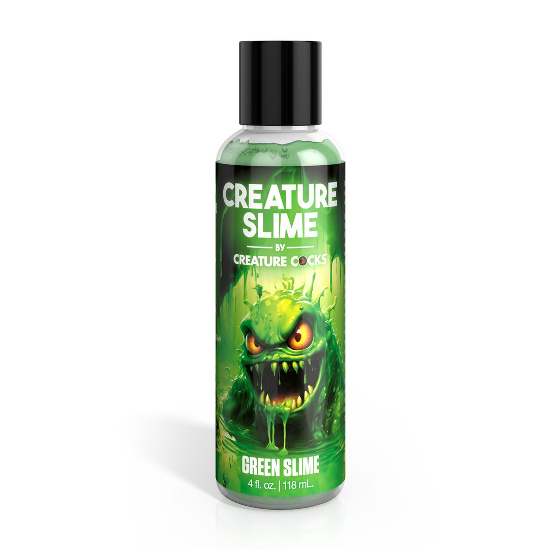 XR Brands Creature Slime - Green Slime - Waterbased Lubricant - 118 ml