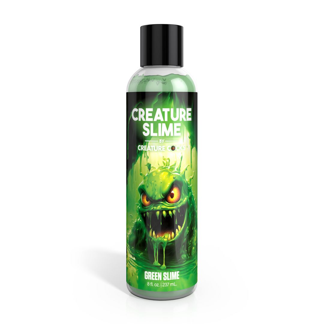 XR Brands Creature Slime - Green Slime - Waterbased Lubricant - 236 ml