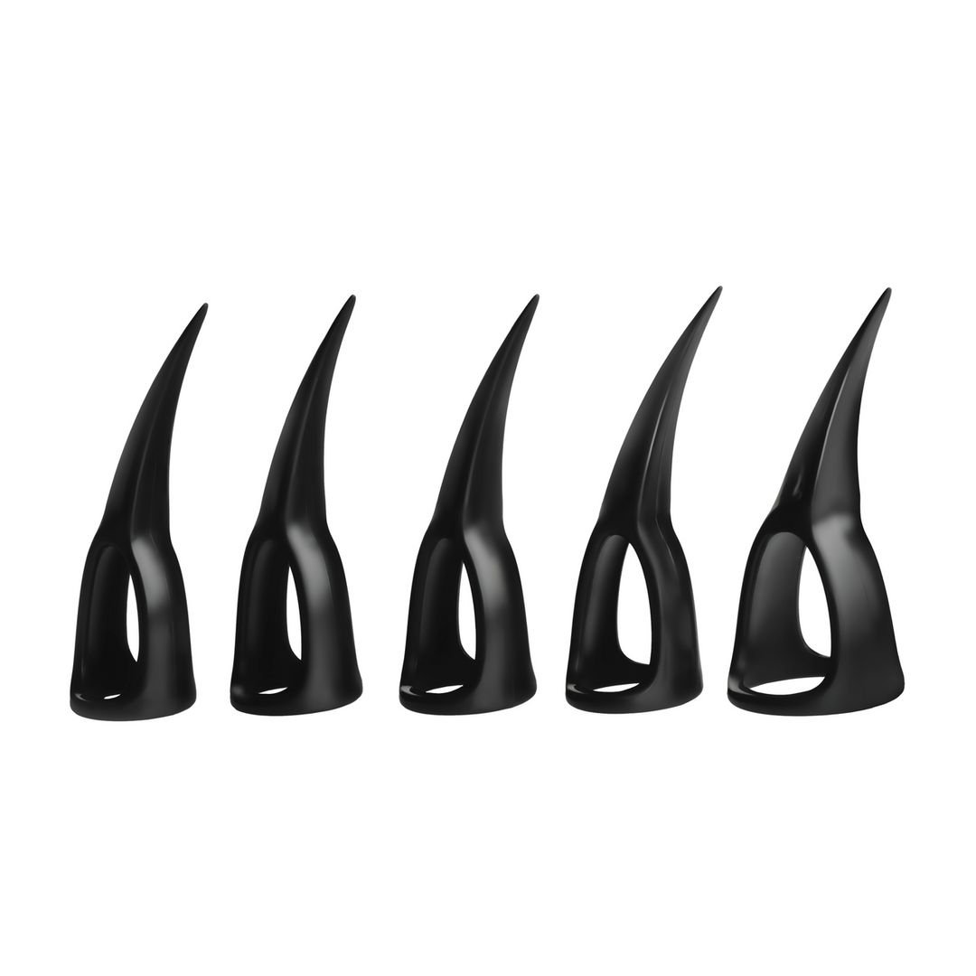 XR Brands Talons - Artigli da 10 Pezzi - Nero