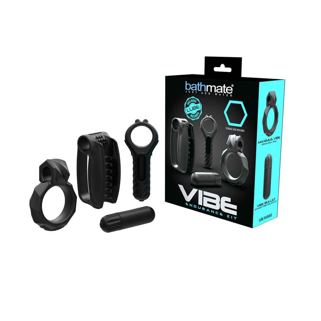 Bathmate Vibe - Endurance Kit - Sort