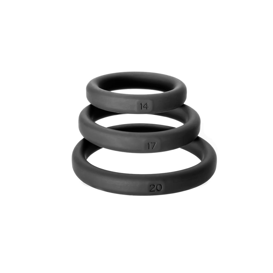PerfectFitBrand Xact-Fit Kit - Set de cockrings - S/M/L