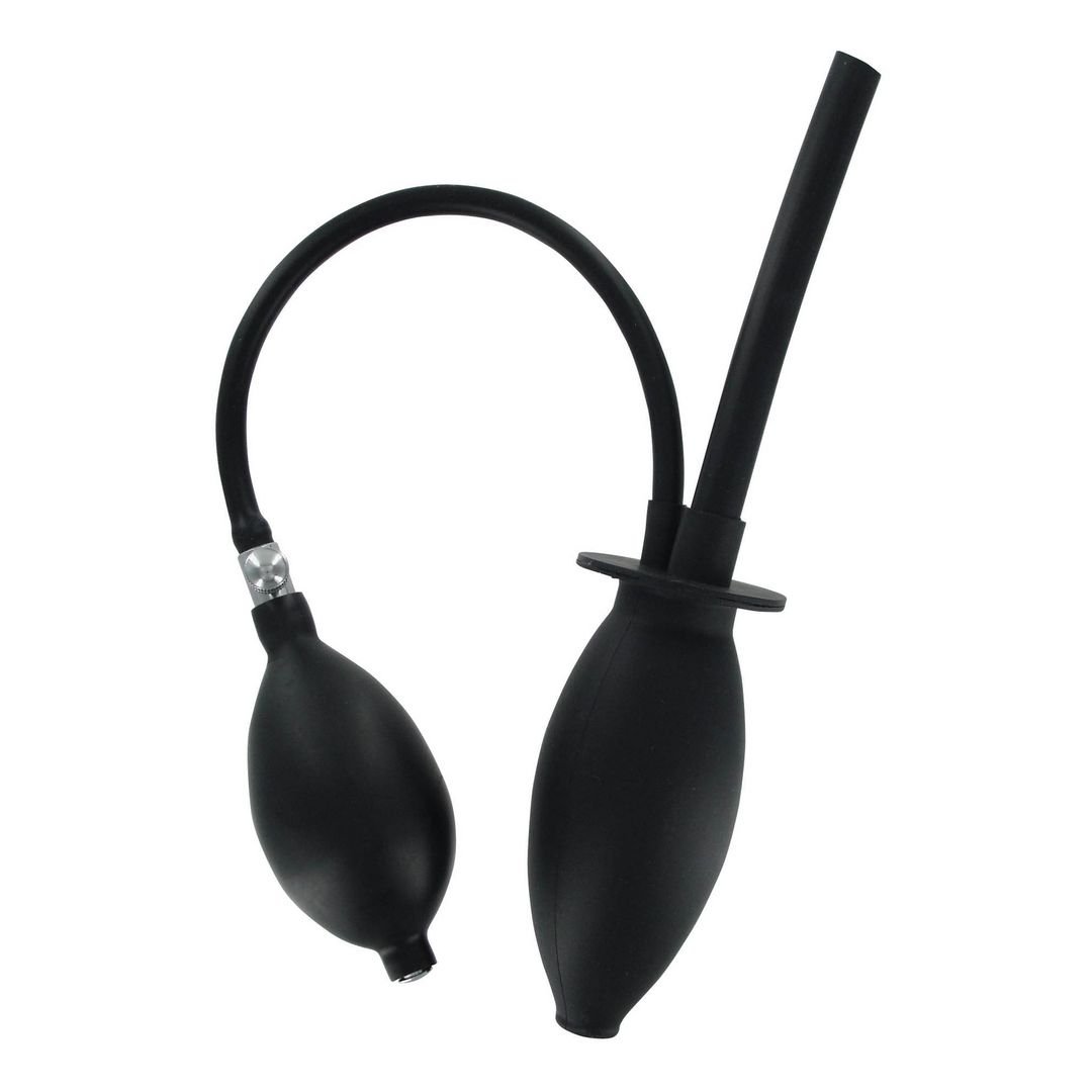 XR Brands Inflatable Silicone Enema Plug