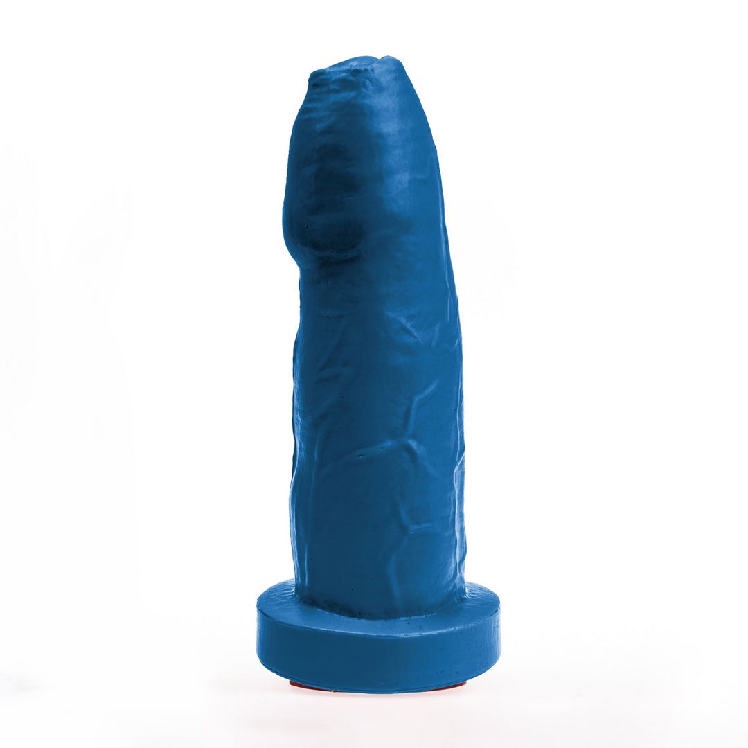 Fuck & Fist Magni L - Dildo Realistico - 21 cm - Blu