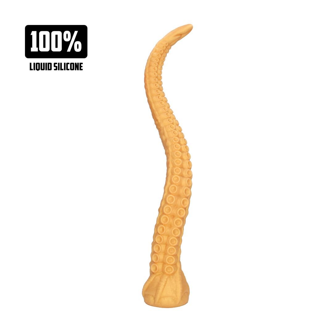 Fiction Cocks Tentacle Tyrant - Serpente Anal - 55 cm - Dourado