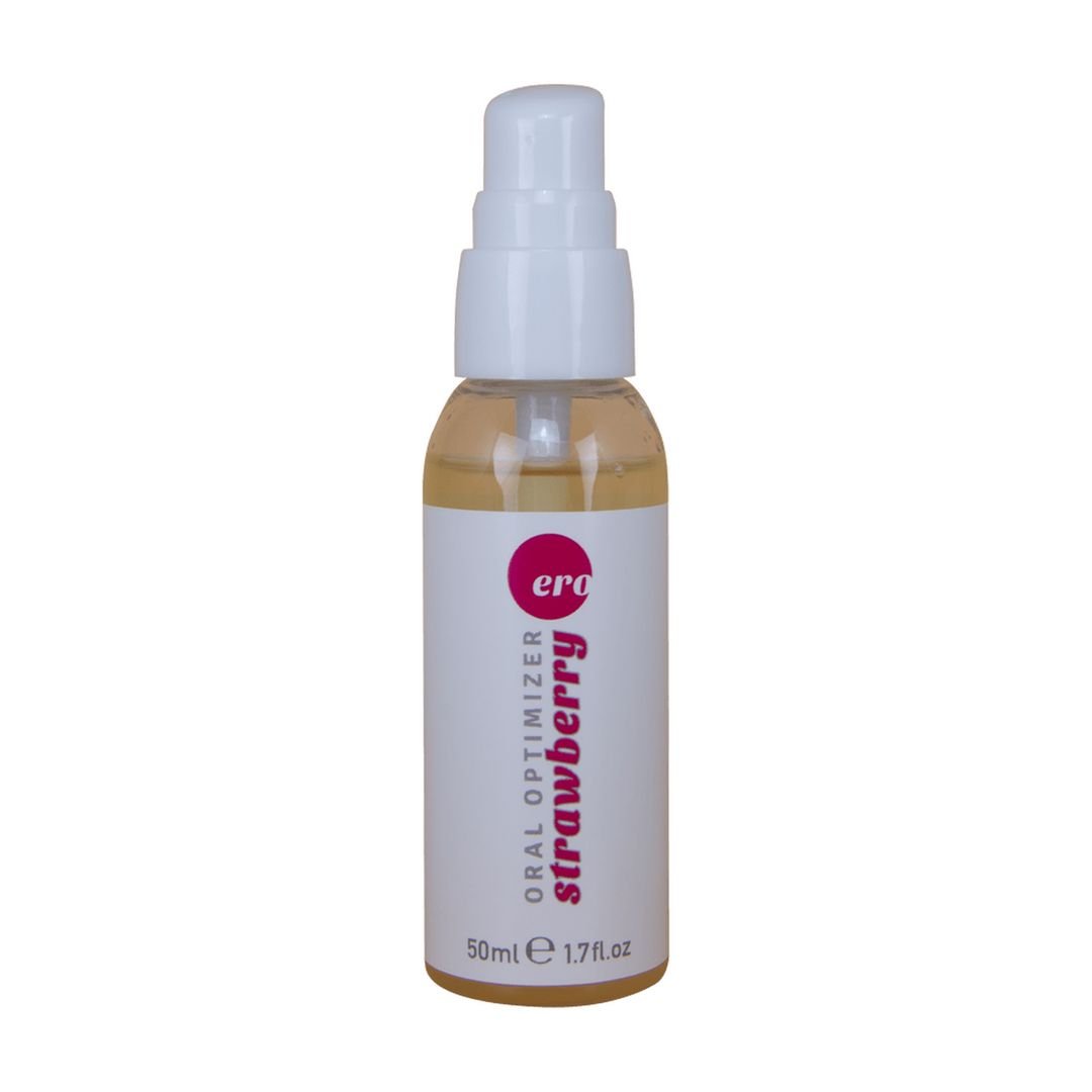 HOT Oral Optimizer - Deepthroat-geeli - Mansikka - 50 ml