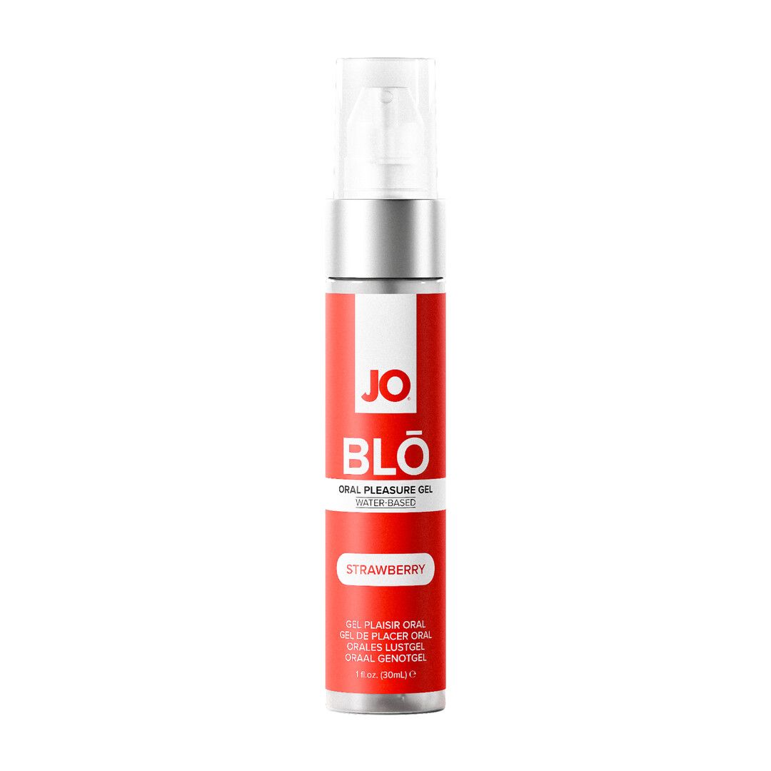 JO Blo - Jordbær - Gel for oralsex - 30 ml
