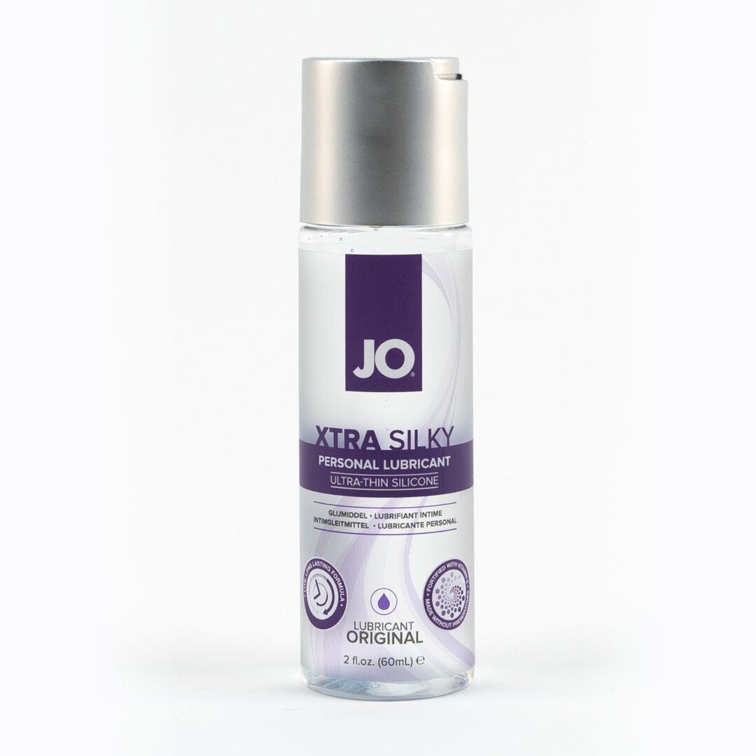 JO Xtra Silky - Original - Ultra Thin Siliconebased Lubricant - 60 ml