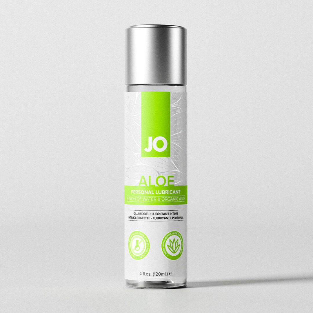 JO Aloe - Lubrifiant à base d'eau à l'aloe vera bio - 120 ml