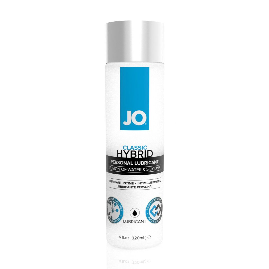 JO Classic Hybrid - Waterbased and Siliconebased Lubricant - 120 ml