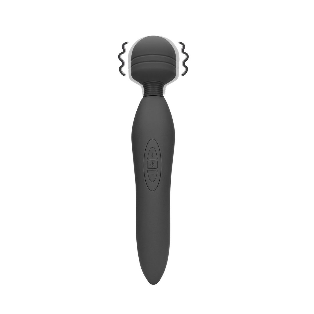 Loveline Mocny wibrator wand - Charbone