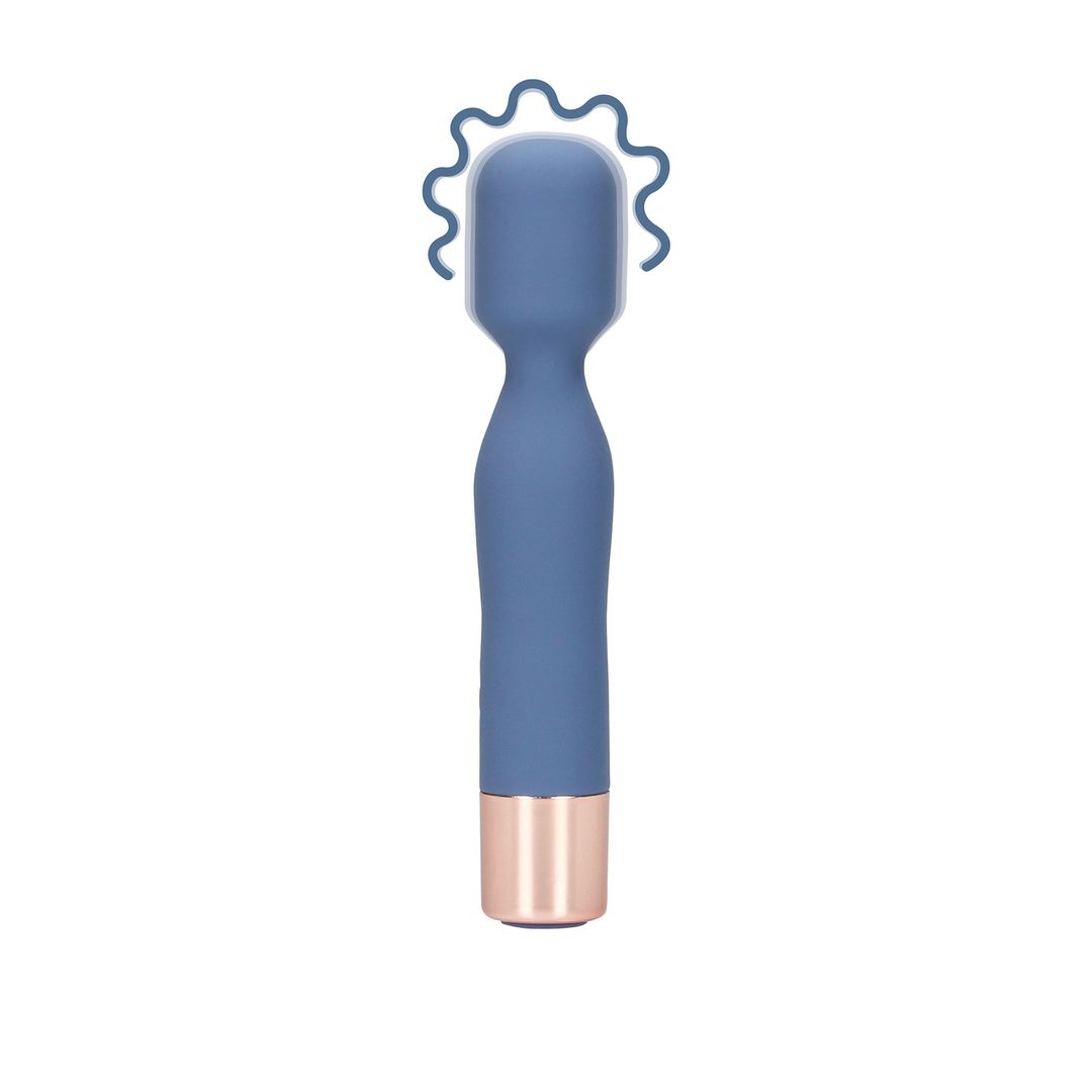 Loveline Mini wandvibrator - Blue Horizon