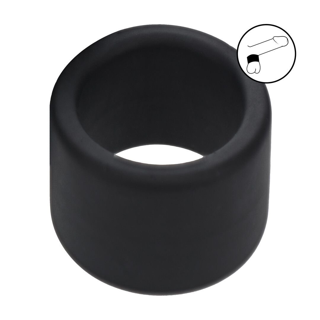 Levelz kivesremmi nestemäistä silikonia - L - 34 mm - Musta