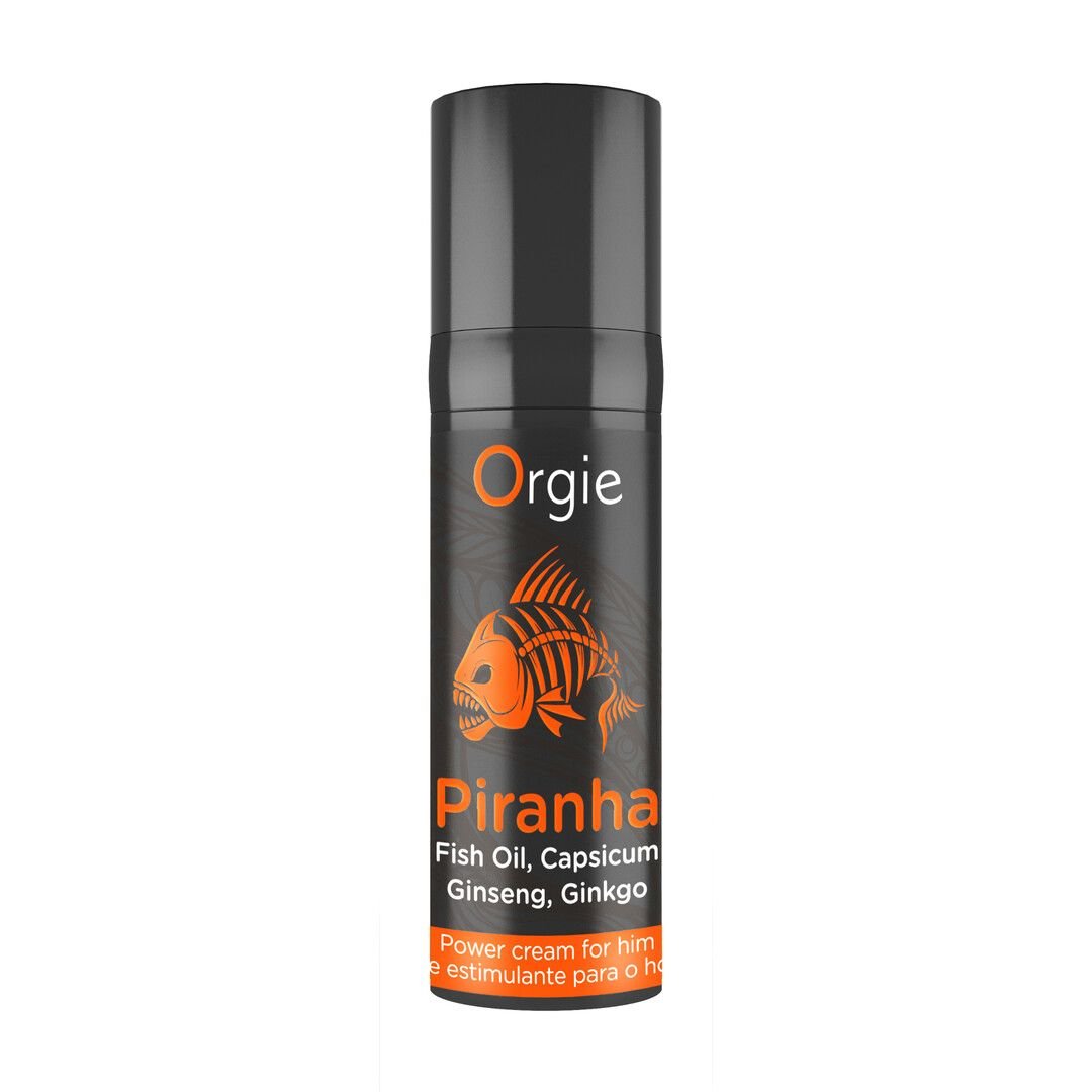 Orgie Piranha - Erektionscreme til ham - 15 ml