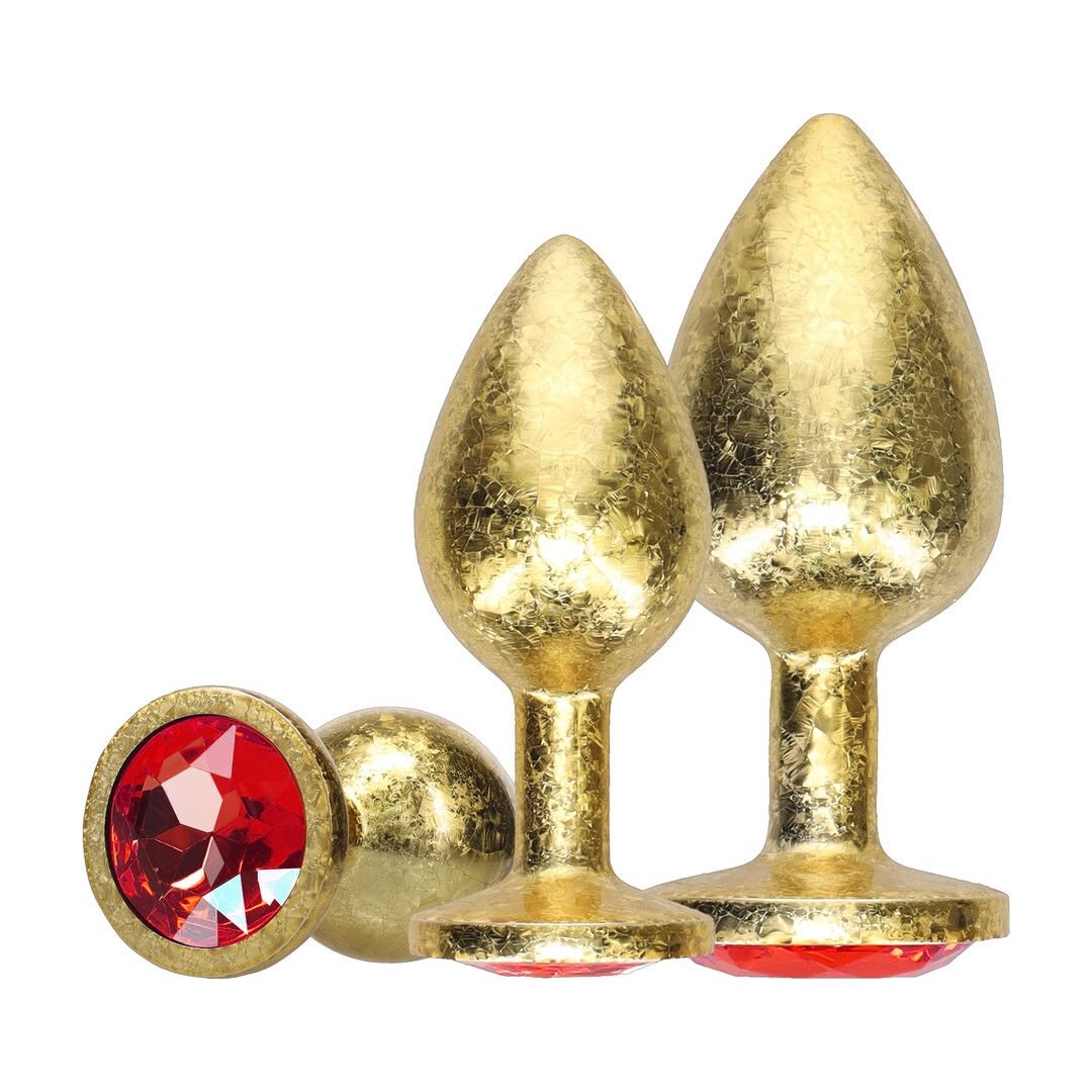 Ouch! Milan Collection - Analpluggsett i metall - Gull