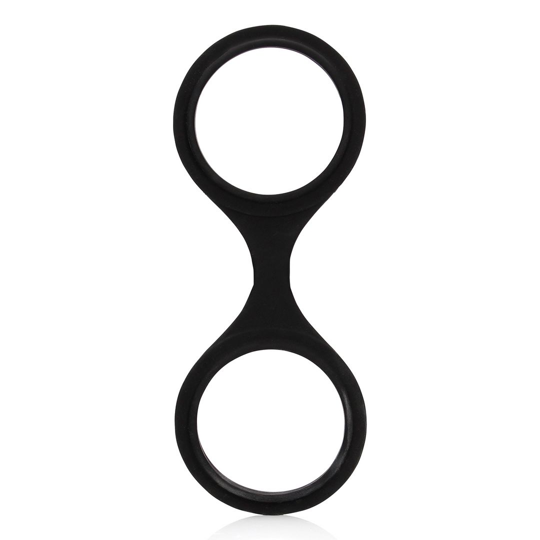 Ouch! Silicone Hand Cuffs - Sort