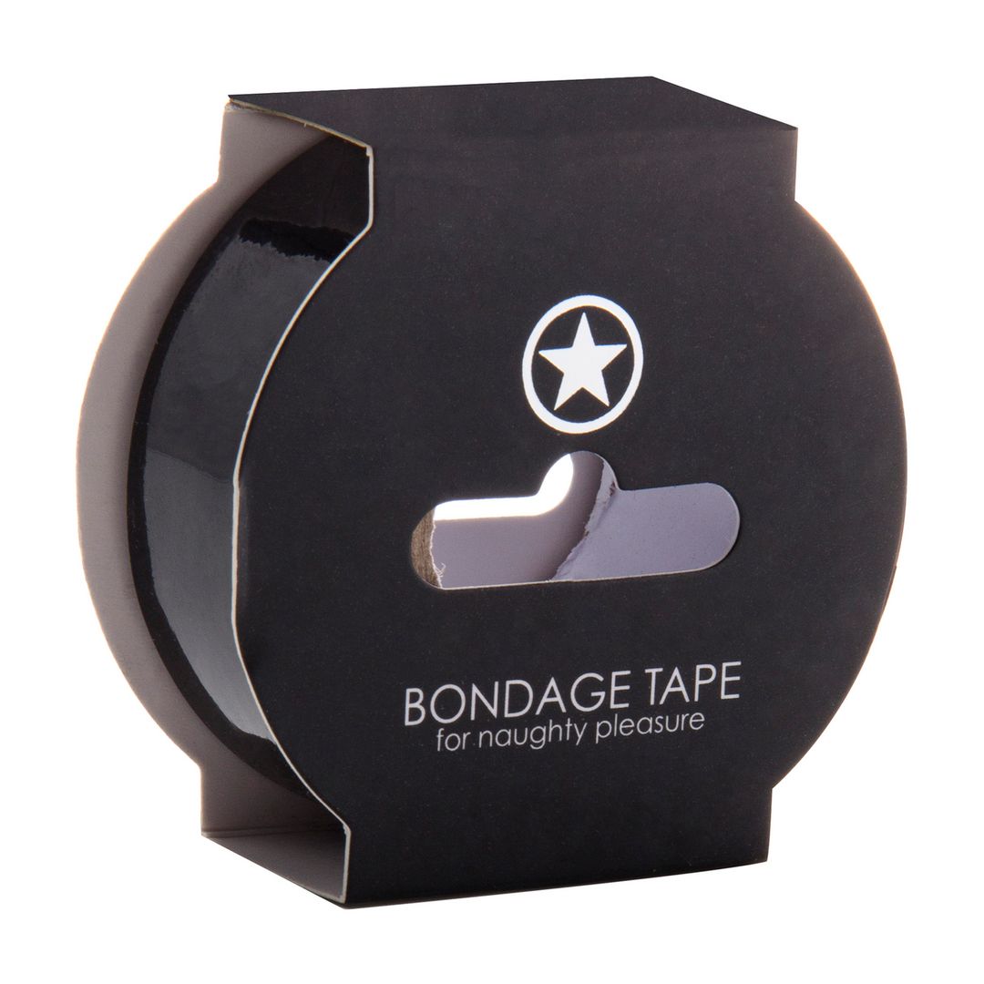 Ouch! Non Sticky Bondage Tape - 17,5 m - Black