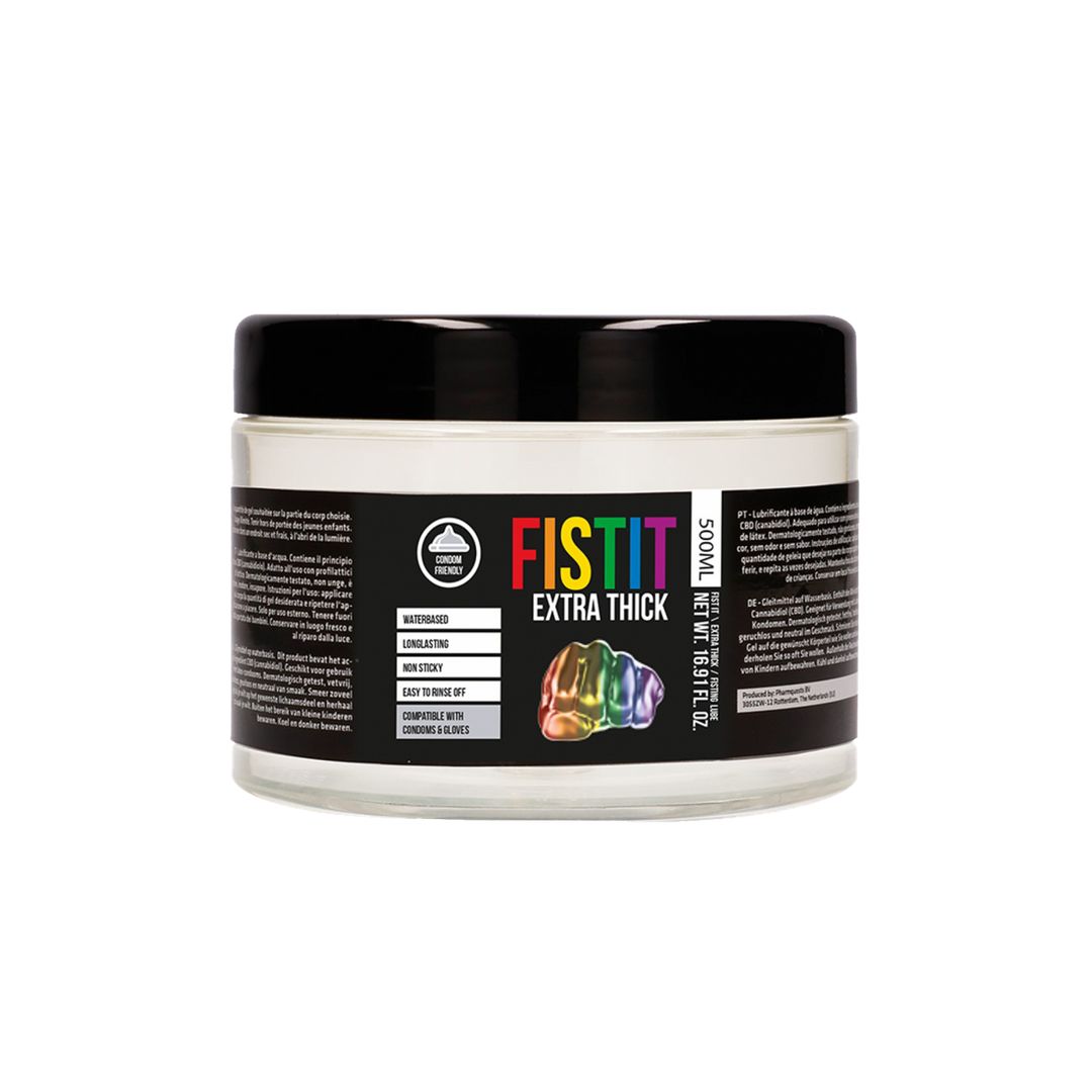 Fist It Lubrificante Extra Espesso Edição Arco-Íris - 500 ml