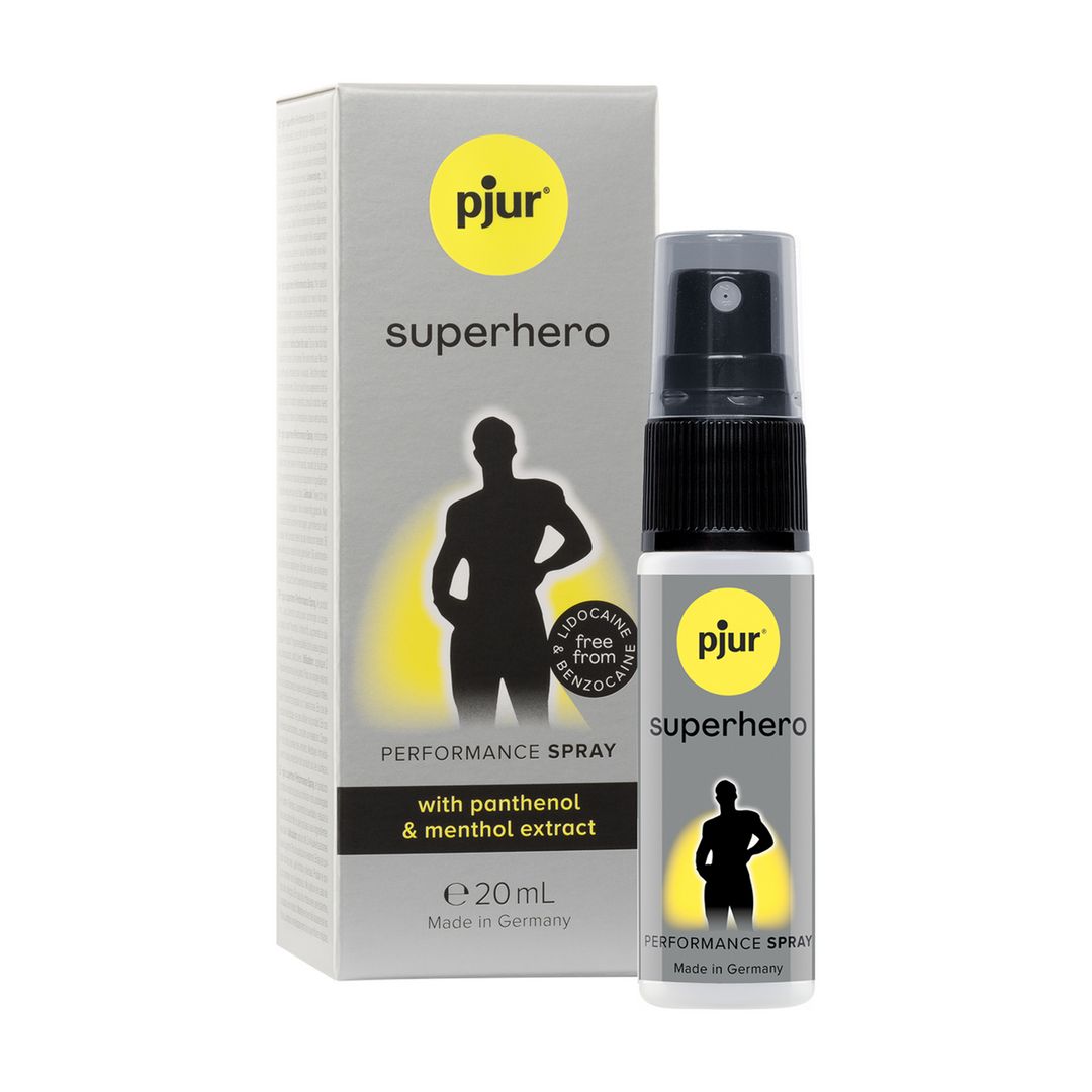 Pjur Superhero - Spray dla mężczyzn Performance - 20 ml