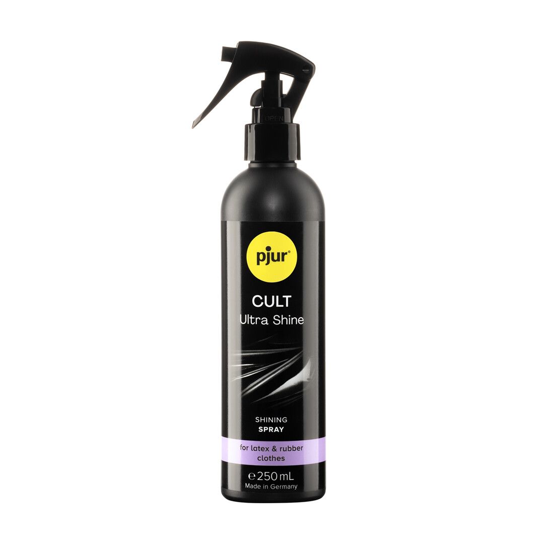 Pjur Cult Ultra Shine - Spray lustrant pour vêtements en caoutchouc et latex - 250 ml