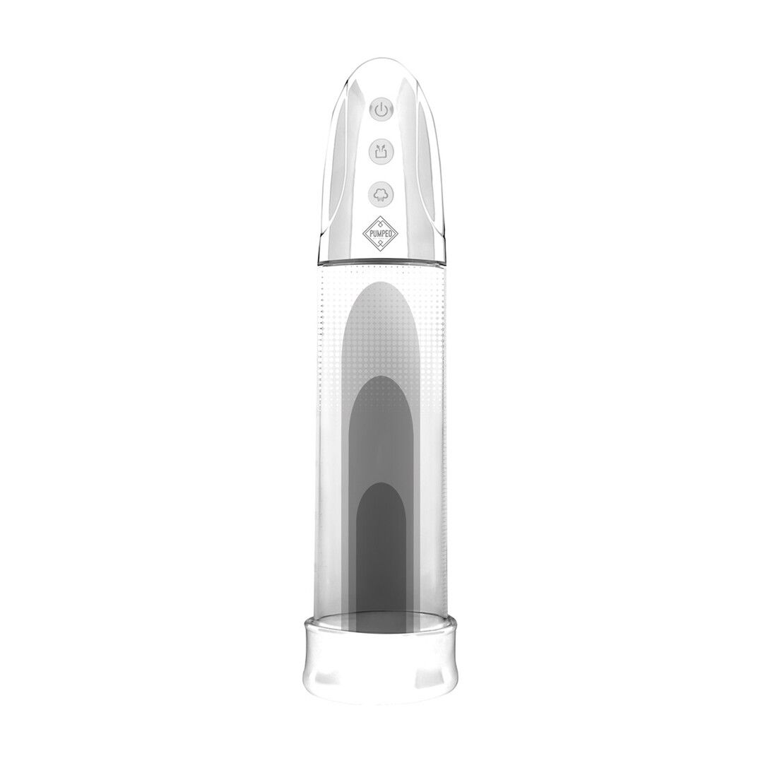 Pumped Pompe à pénis automatique rechargeable Luv - Transparent