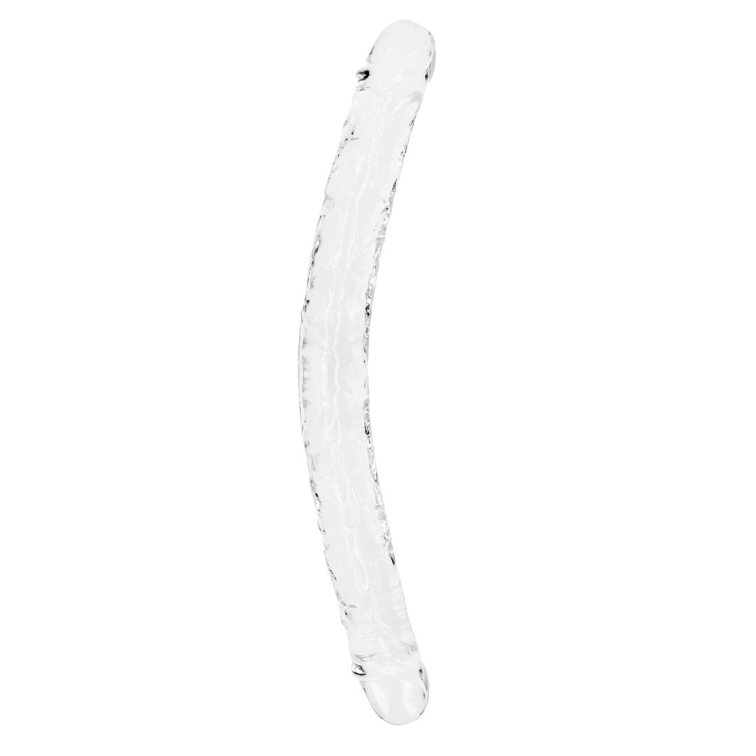 RealRock Realistic Double Dong - 45 cm - Transparent
