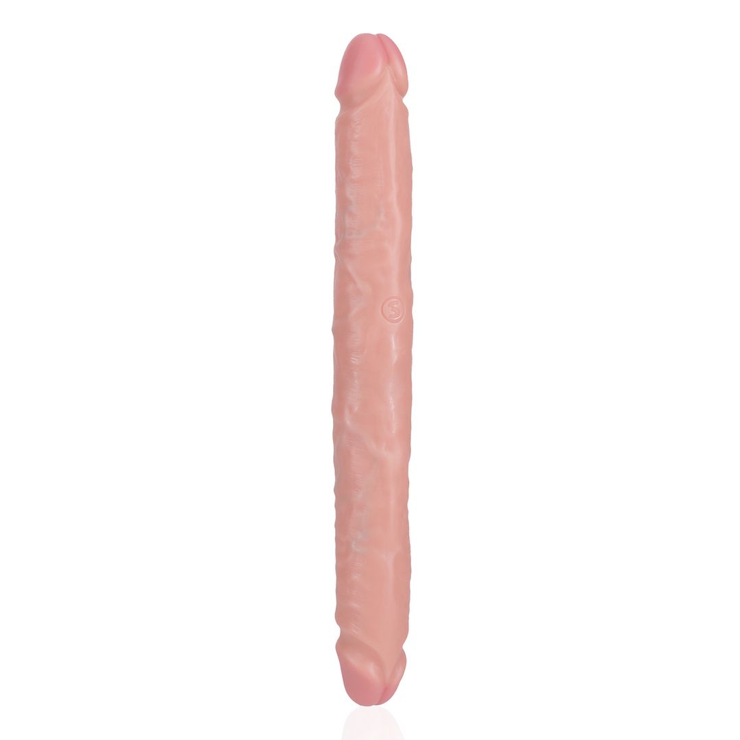RealRock Slim Double Ended Dong - 30.5 cm - Flesh