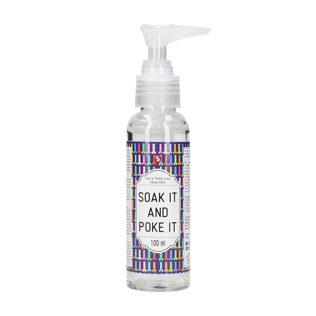 S-Line Soak It And Poke It - Ekstra tyk glidecreme - 100 ml