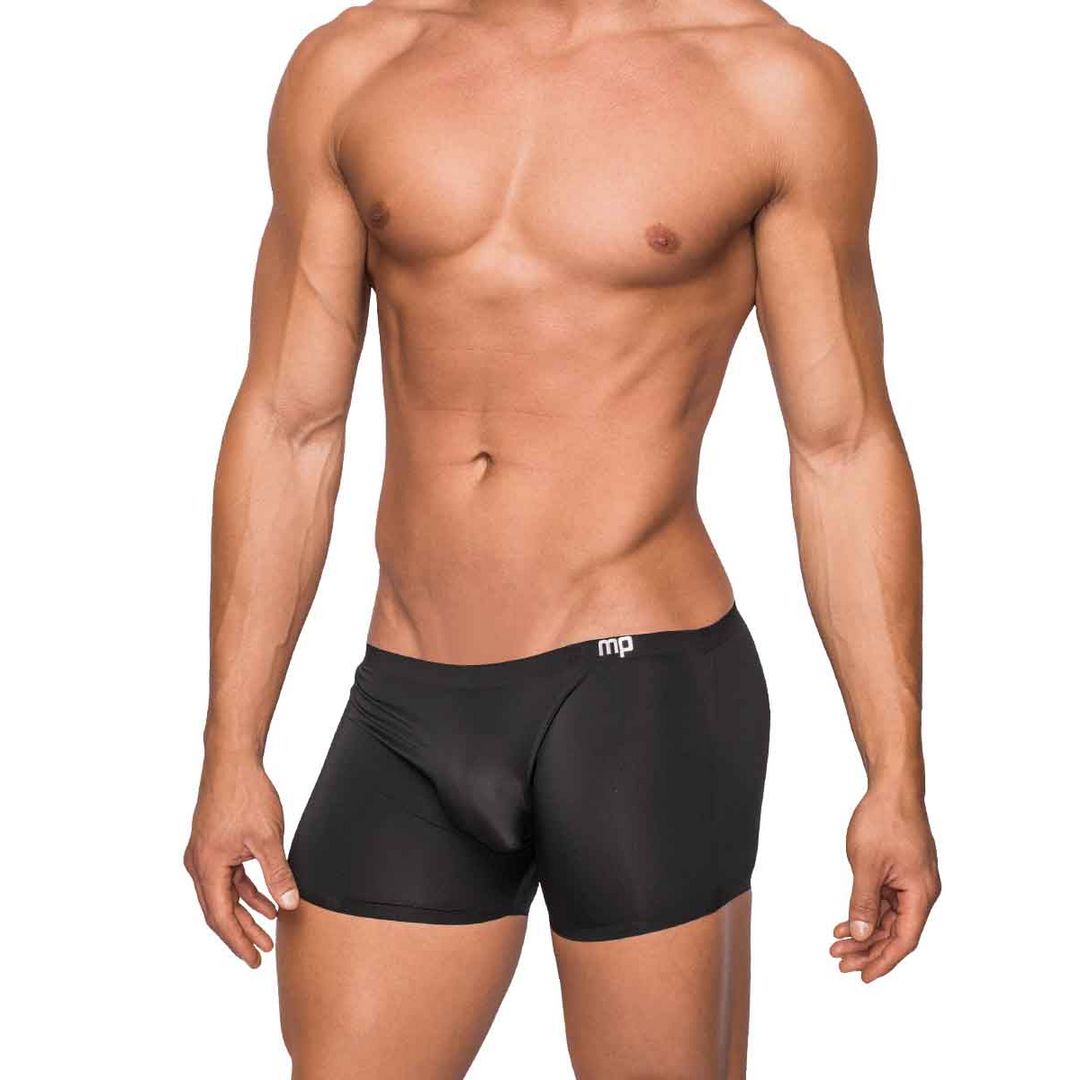 Male Power Seamless Sleek Short - S - Sort