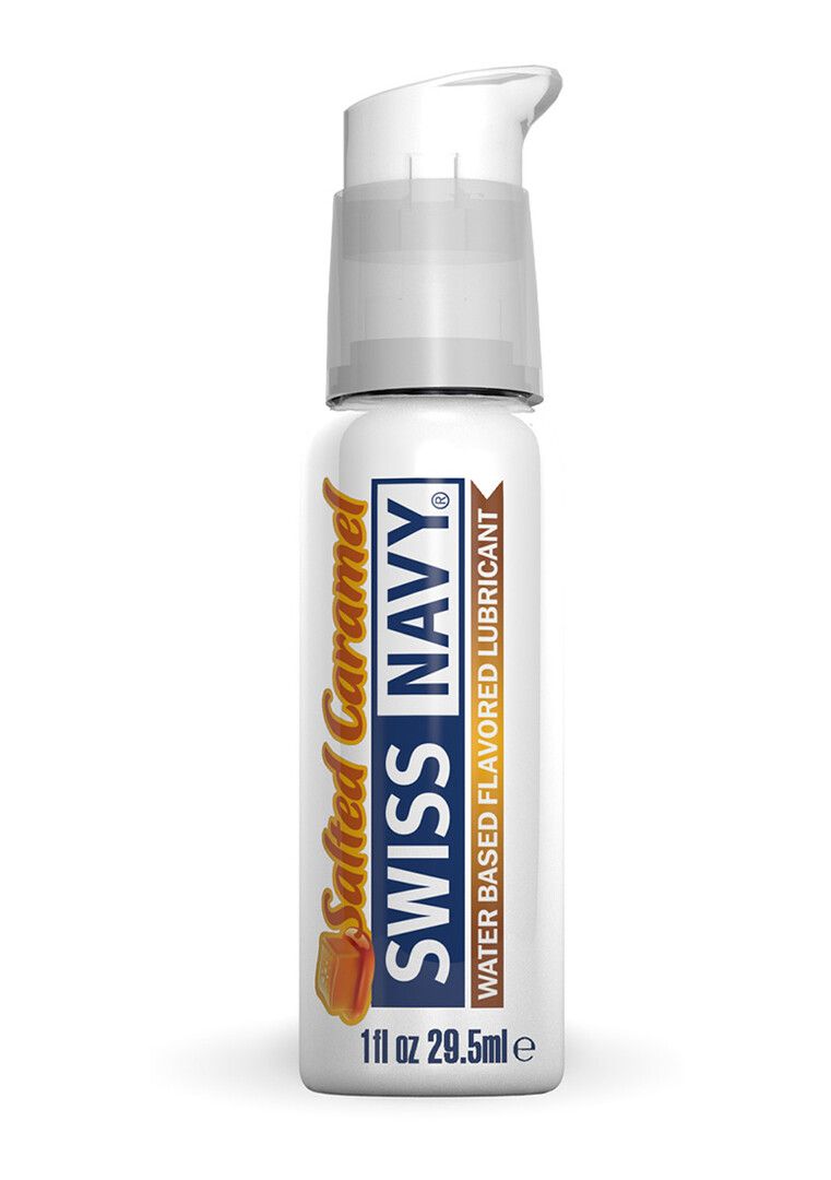 Swiss Navy Edible Salted Caramel Lube - 30 ml