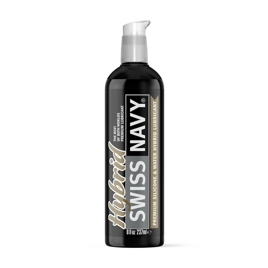 Swiss Navy Hybrid - Silikonipohjainen ja vesipohjaiset liukuvoide - 237 ml