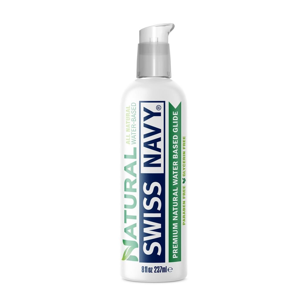 Swiss Navy Natural - Premium All Natural Waterbased Lubricant - 236 ml
