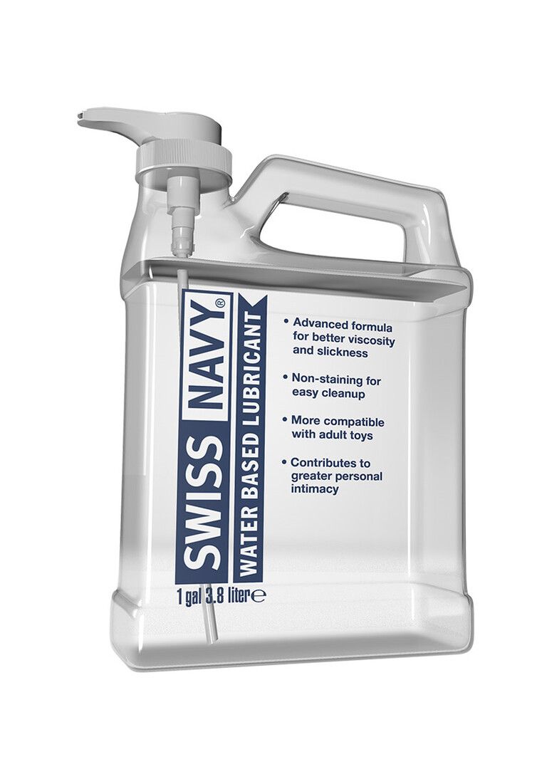 Swiss Navy Vandbaseret Glidecreme - 3800 ml