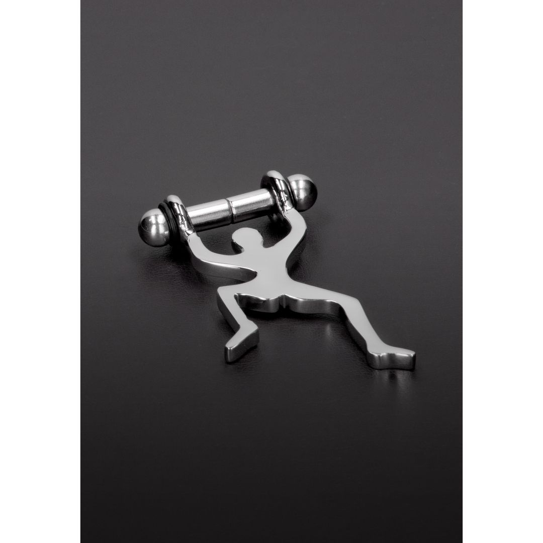 Steel Climbing Man Magnetiske brystvorteklemmer